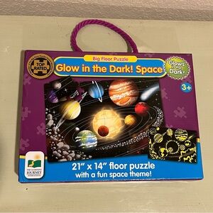 “The Learning Journey” Big Floor Puzzle – Glow in the Dark Space Edition!